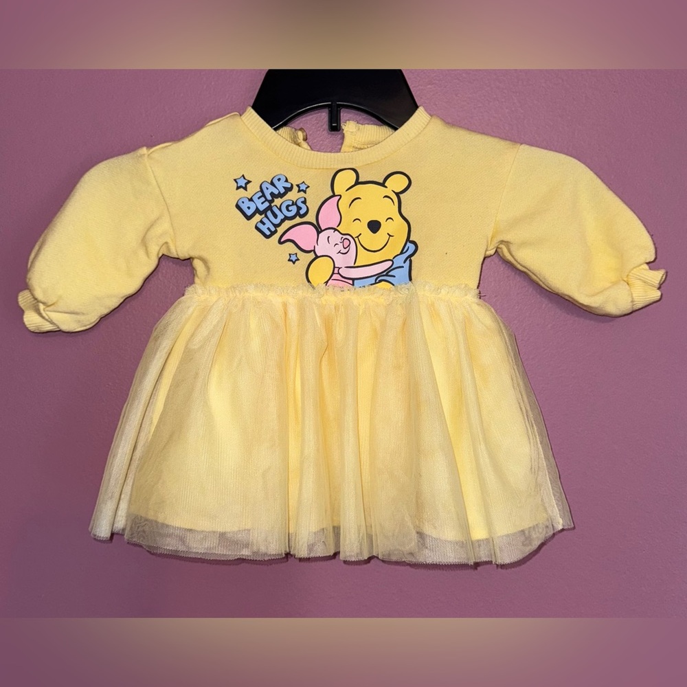 Disney Baby Yellow Outfit